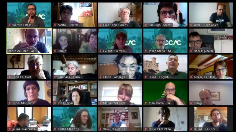 L'ACCAC celebra una Trobada virtual de socis amb una gran participació